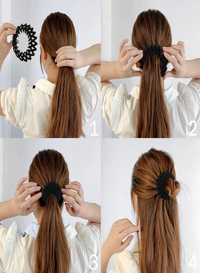 Sizobi Hair Barrettes & Scrunchies for Women's Hair for Every Hair Type Bird Nest Ponytail Holders - Image 2